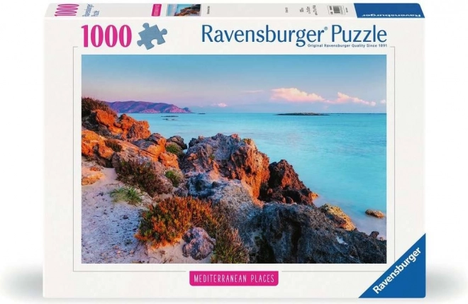 RAVENSBURGER Puzzle Řecko 1000 dílků
