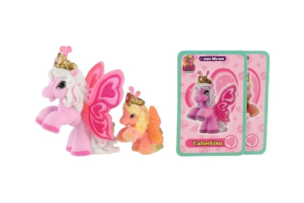 Filly Butterfly rodinka figurky 2ks fliška s doplňky mix druhů na kartě 17x16,5cm