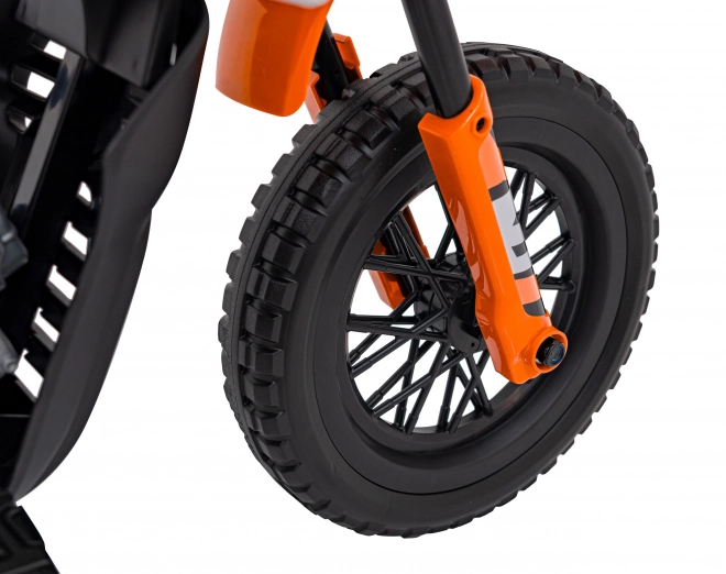 Dětská elektrická motorka Cross Pantone 361C – oranžová
