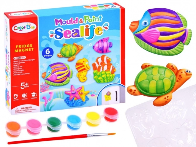 Kreativní sada magenty s motivem vodního světa