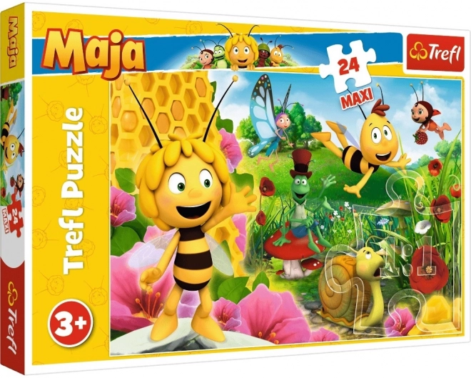 Puzzle 24 Maxi - Ve světě Včelky Máji
