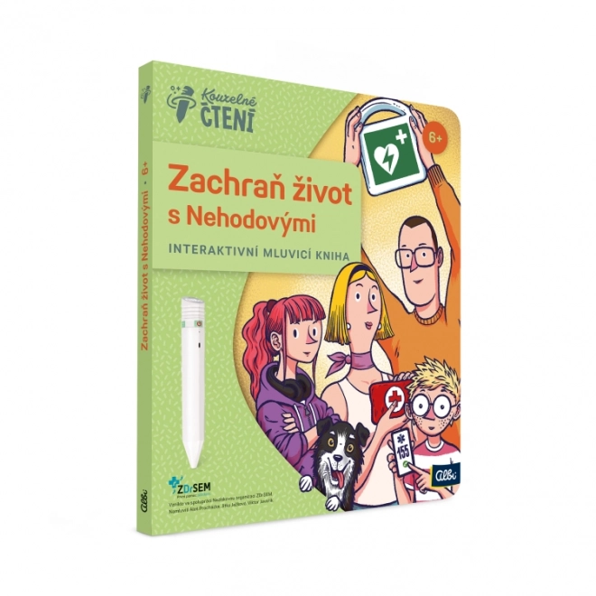 Zachraň život s Nehodovými - interaktivní kniha pro děti