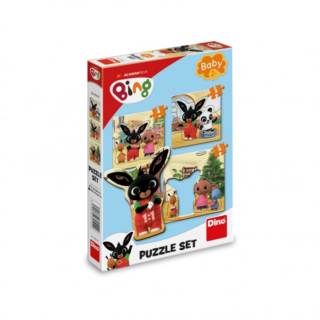 BING A KAMARÁDI 3-5 baby Puzzle set