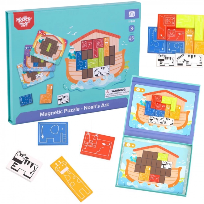 Magnetická skládačka Archa Noemova Montessori