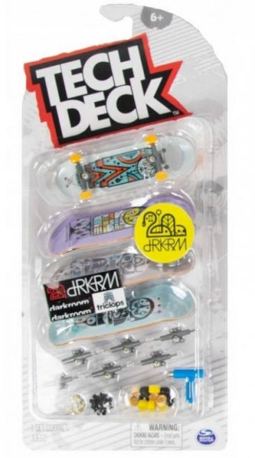 Tech Deck hmatník - sada 4ks Darkroom