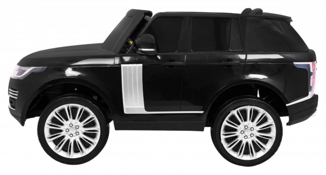 Range Rover HSE 2místné dětské auto černé + dálkové ovládání + 5 ks pásů + audio panel + LED dioda