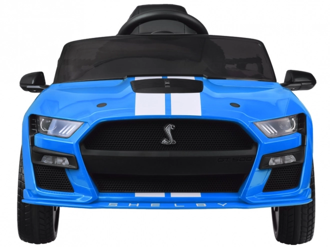Auto na akumulátor Ford Mustang Shelby pro děti – Modrá