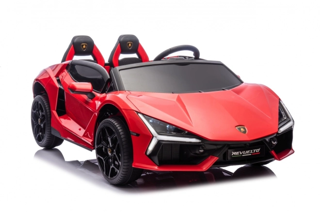 Elektrické auto Lamborghini Revuelto XL červené