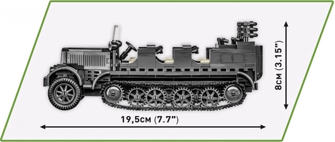 COBI 2275 II WW Sd.Kfz. 7 Half-Track, 1:35, 439 k, 2 f