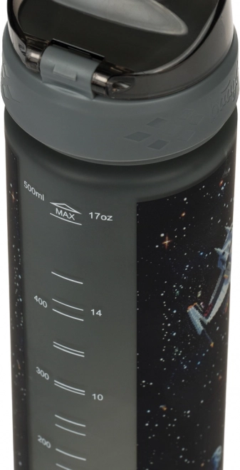 Tritanová láhev na pití BAAGL Pixel Space 500 ml