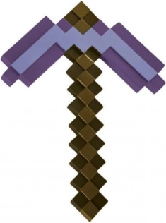 krumpáč minecraft očarovaný plastový 42 cm na kartě