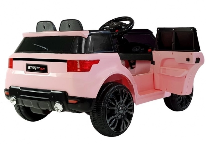 Dětské elektrické auto růžové