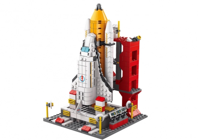 Stavební kostky Vesmírná raketa 6v1 Vesmírná vozidla 1000 ele.