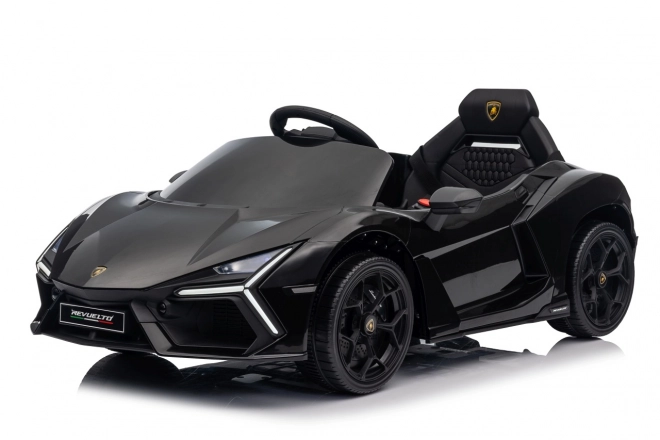 Dětské elektrické auto Lamborghini Revuelto černé