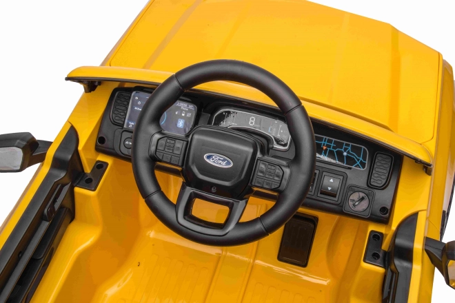 Dětské elektrické auto Ford Ranger Lift Žluté