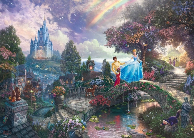 Puzzle Popelka: Přání ve snu 1000 dílků