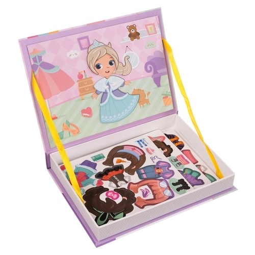 Magnetické puzzle móda pro děti
