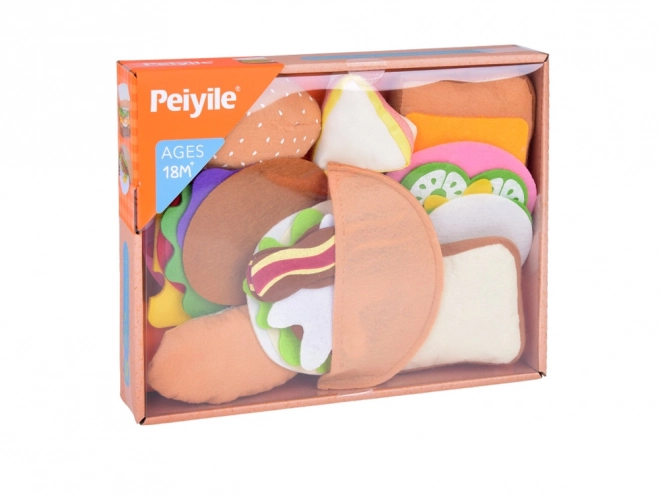 Moje snídaně - set pečivo a zelenina