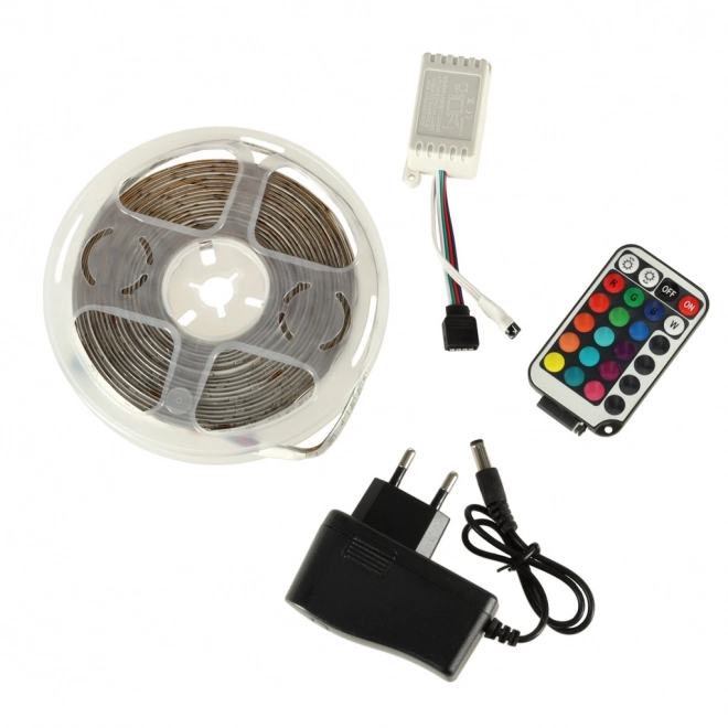 Vodotěsný LED pásek RGB s ovladačem 5m