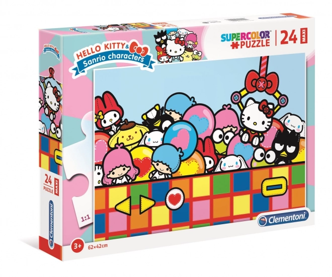 Puzzle Hello Kitty MAXI 24 dílků