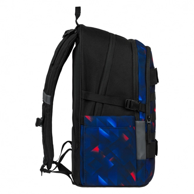 BAAGL set batoh, penál a sportovní taška Skate Indigo