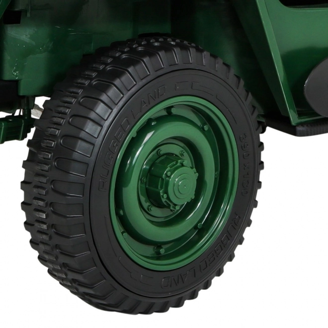 Dětský vojenský retro terénní vůz 4x4