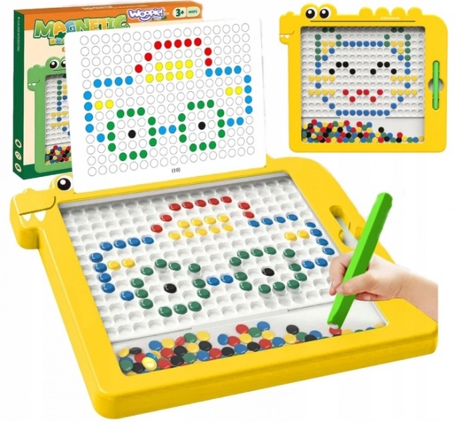 Magnetická tabule pro děti Montessori MagPad Dinosaurus