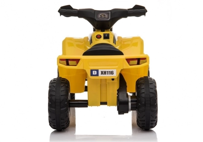 Čtyřkolka XH116 žlutá