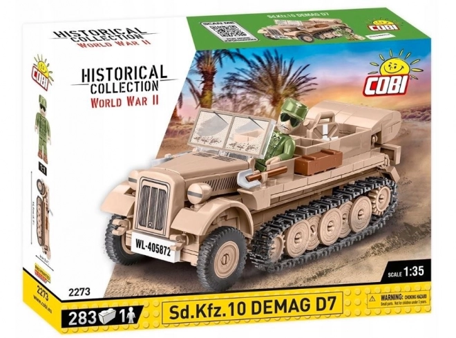 COBI 2273 II WW Sd.Kfz. 10 DEMAG, 1:35, 283 k, 1 f