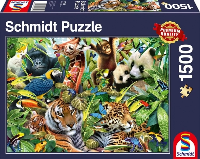 Schmidt puzzle Pestré království zvířat