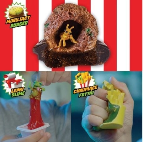 Sada figurek Terror Fried - Hideous box