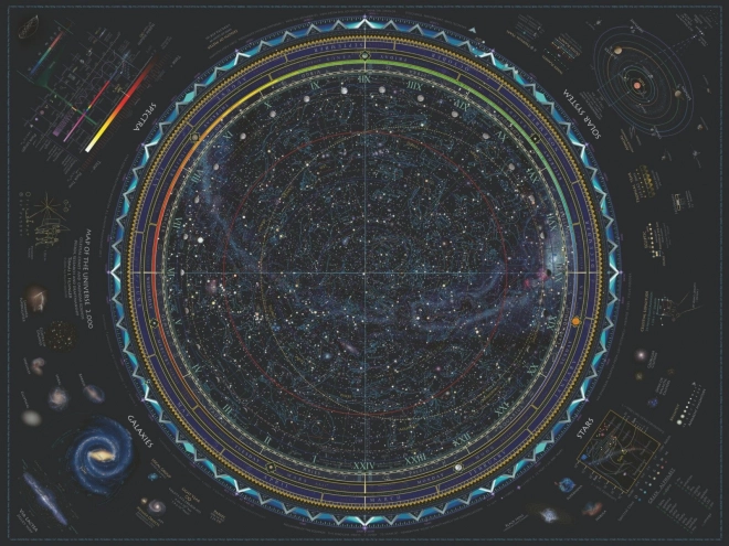 Puzzle Vesmír 1500 dílků Ravensburger