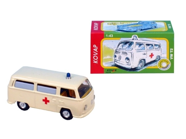 Kovap retro sanitka VW 1:43