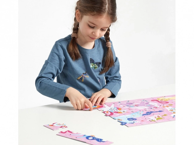 Puzzle Ach Jednorožci 60 dílků