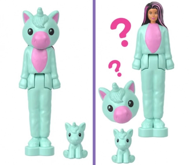 Barbie Mini Barbieland Cutie Reveal Panenka a Zvířátko