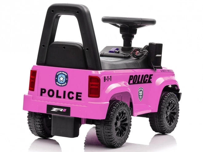 Dětské odrážedlo Police růžové