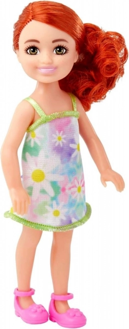 Panenka Barbie Chelsea pastelové šaty
