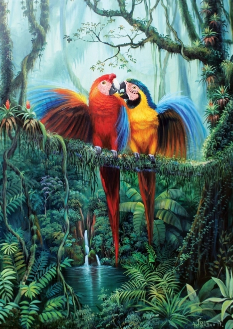 ART PUZZLE Puzzle Láska v džungli 260 dílků