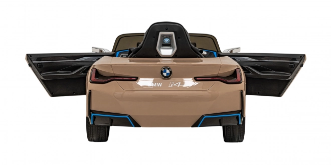 Dětské auto na baterii BMW i4 – Zlaté