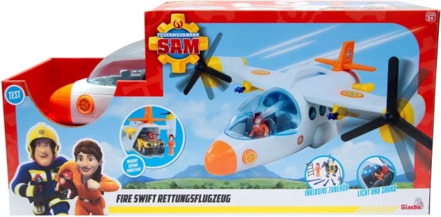 Rychlé záchranné letadlo 42 cm Fireman Sam