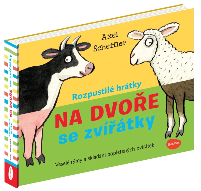 Rozpustilé hrátky na dvoře se zvířátky