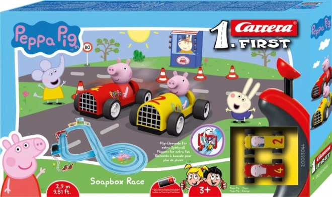 Autodráha Carrera First - Prasátko Peppa