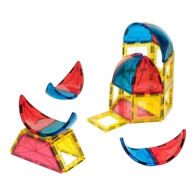 Magnetická stavebnice 3D Dome Playmags - sada 28 ks