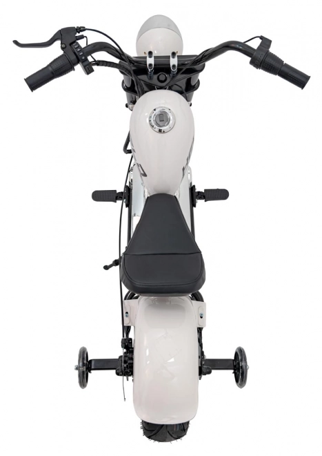 Motocykl Chopper Warrior White