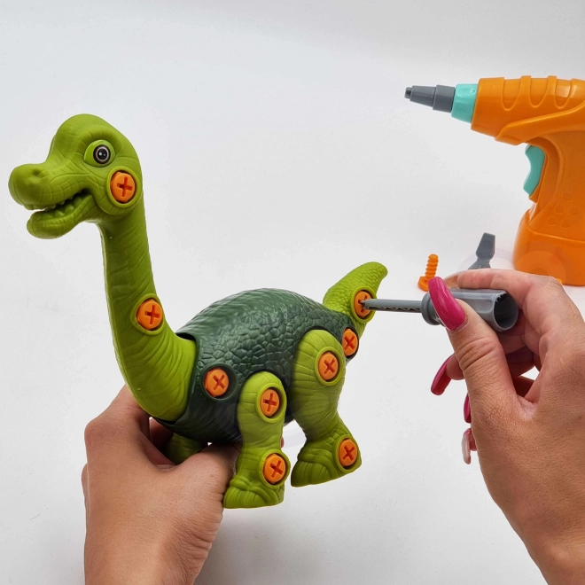 Dinozaur ke Skládání WOOPIE s Vrtákem