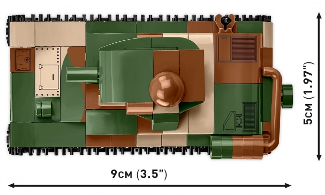 Kostky tanku Renault R-35 z období 2. světové války