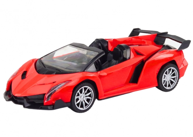 Červené sportovní zábavní auto RC 1:18