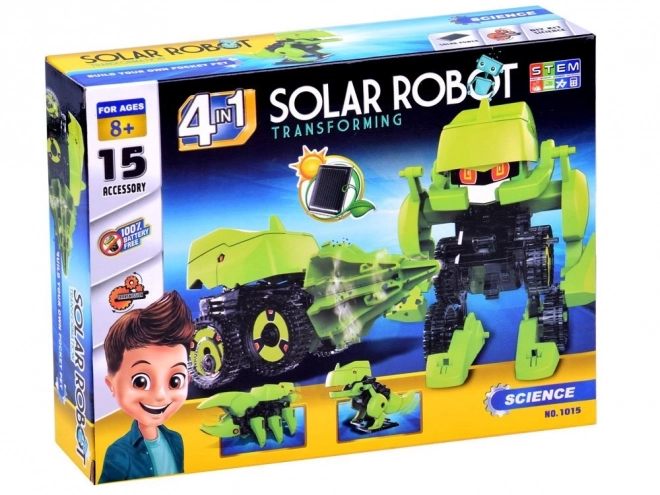 Solární dinosaur 4v1 edukativní hračka