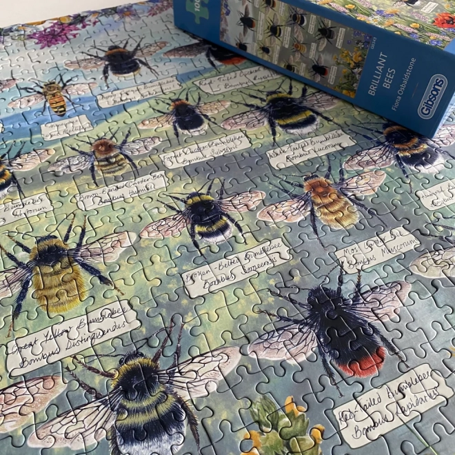 Gibsons Puzzle Brilantní včely 1000 dílků