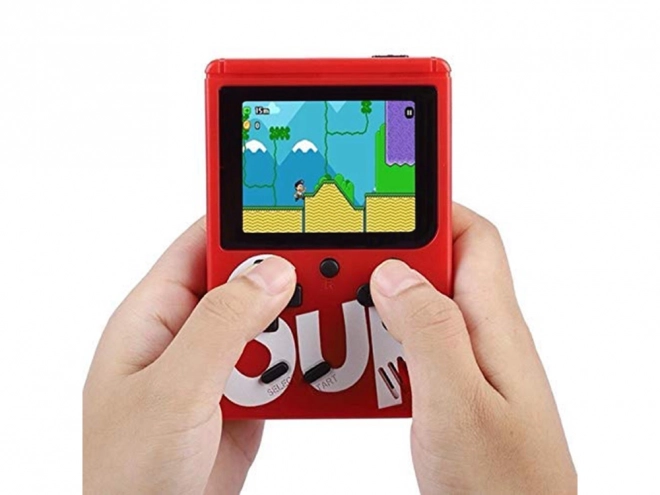 Mini přenosná retro konzole s 400 hrami
